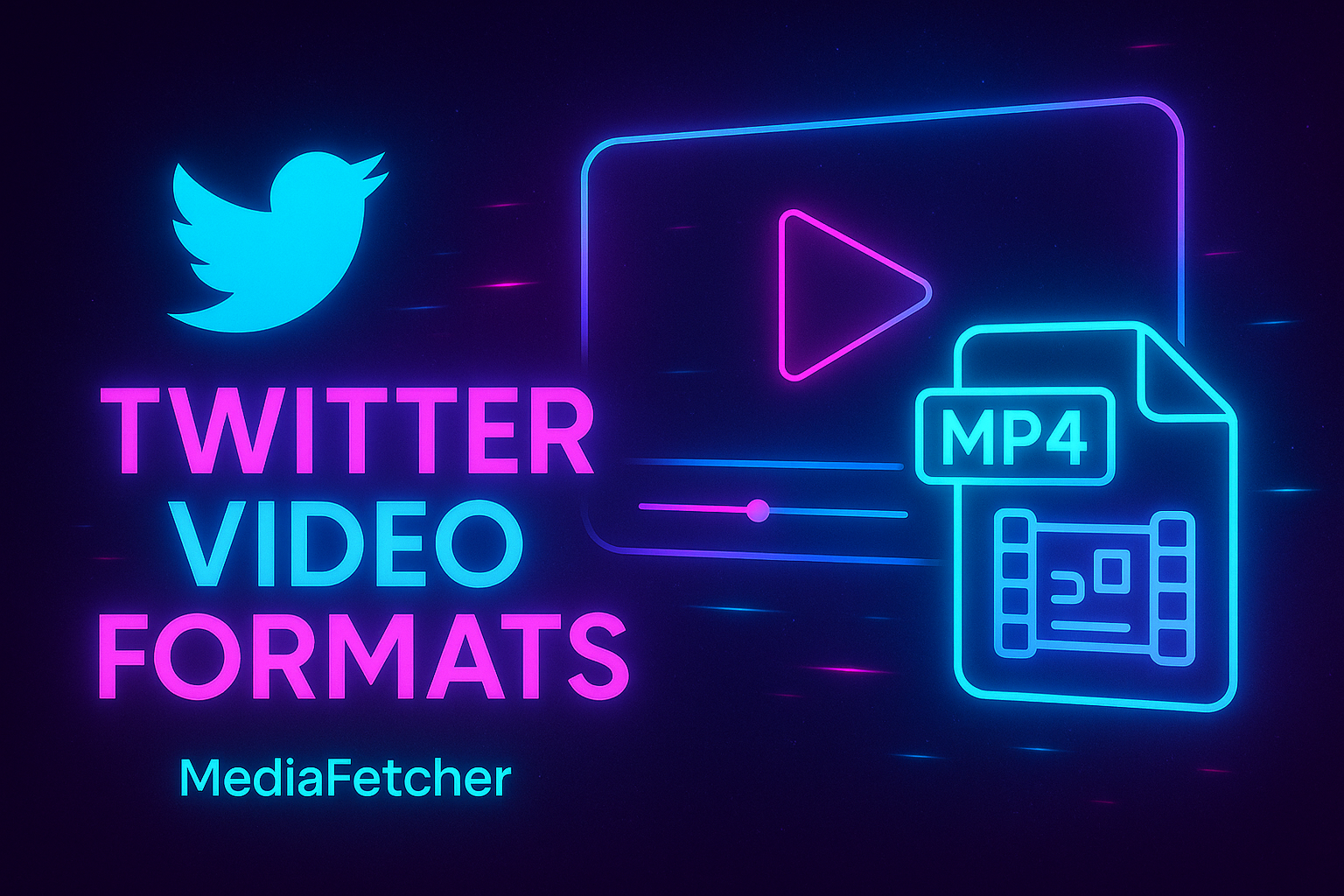 Video Formats Guide showing file types and codec icons